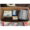Image 2 : 5 Sylvania Flood Lights, Misc. Breakers, Weatherproof Security Lights- New, Covers, Plug Box plus mo