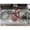 Image 1 : Load Binders, Aviation Cable, Chain with  Hooks, Chain Ratchet Winch