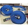 Image 4 : 3 Rolls 2" x 50 ' Pump Hose, Banjo Ball Valve