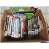 Image 2 : Box of Computer Related Items; Books, Altec Speakers, Sub Woofer, Microsoft Joy Stick