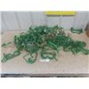 Image 1 : 50 Pair Rubber Goggles - Green + Clear