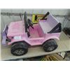 Image 2 : Children's' Pink Riding Car - NOT Tested