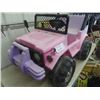 Image 3 : Children's' Pink Riding Car - NOT Tested