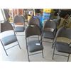 Image 1 : 6 Folding Cushioned Chairs