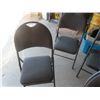 Image 2 : 6 Folding Cushioned Chairs