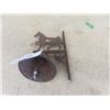 Image 3 : Cast Iron Horse + Bell Ornament 8" Tall