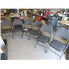 Image 1 : 6 Folding Cushioned Chairs