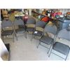 Image 1 : 6 Folding Cushioned Chairs