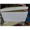 Image 2 : White Wooden Storage Box 12" x 16" x 24" , Plumbing Snake