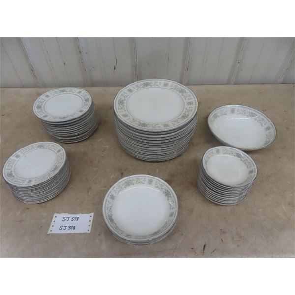 56 Pc Dishware - Nitto Hanover Japan