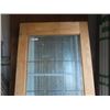 Image 2 : Sliding Pocket Door with Glass 36" x 80"