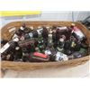 Image 3 : Huge Basket of Beer Bottles , Flat of Old Beer Tins