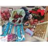 Image 4 : 7.5' Christmas Tree in Box, Mini Lights, Ornaments Wreath, Decorations