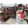 Image 1 : Nice Clean Snowman Blow Mold- Works 40" Tall , Wire Snowman Display