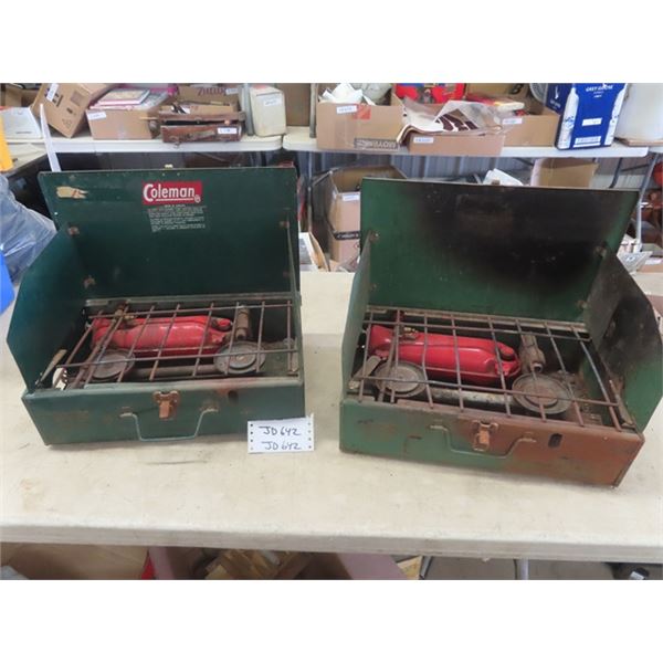 Coleman 421-C & 421 Portable Camp Stoves