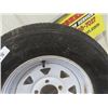 Image 2 : ST 175- 80 R13 Trailer Tire - Road Rider St