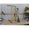 Image 1 : T-Square, Metal Powerfist 4' Level, Assorted Golf Clubs - Rh 1, Vehicle Club
