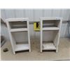 Image 1 : 2 Wooden Stands 11" X 13" x 25"