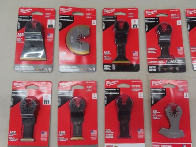 Multitool Bit 20 Milwaukee Multi Tool Cutting Bits - New in Packages - McSherry ...