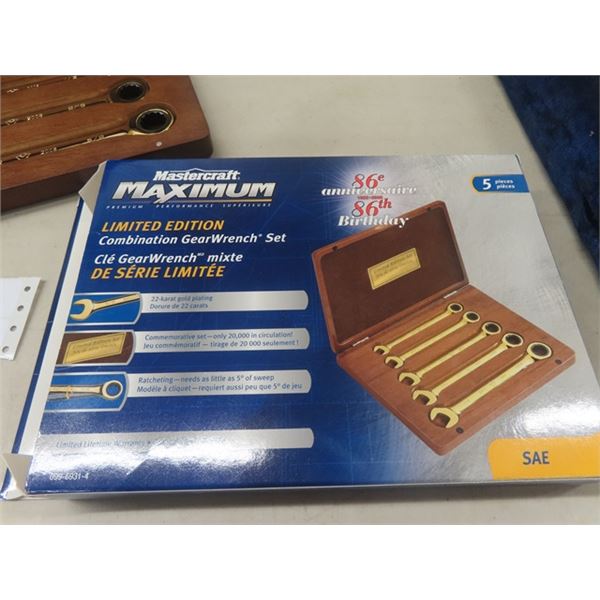 【週末限定セール】NEW MODULAR MATE STARTER SET Mastercraft 86th Anniversary Combination Gear Wrench Set SAE