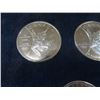 Image 2 : (5) 2008 Canada $5 Silver Coins - Vancouver Olympics Logo .9999 Proof 1 oz Each