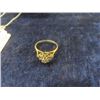 Image 2 : 14K Gold + Diamond Women's Ring Sz 6 - 2.69g Total Weight