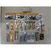 Image 1 : 23 Fishing Lures + Bait ; Johnson, Pioneer, Berkley - All New Unused in Packaging