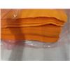 Image 2 : (90) + 20" x 27" Orange Felt Shammeys - New