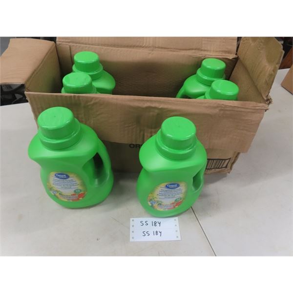 Case of 6 Great Value 1.47 Litre/32 Loads Liquid Laundry Detergent