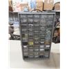 Image 2 : Multi Drawer Cabinet with Screws + Nails, 6 Gal Shop Vac - NO Wheels
