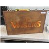 Image 3 : Vintage J.P. Wisers Canadian Whiskey Wooden Light Up Advertising Sign From a Local Winnipeg Pub/Bar 