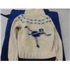 Image 3 : Vintage Mary Maxim Knit Sweater Figure Skating - Seems Like Youth Sz SM