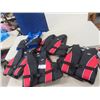 Image 1 : 5 Fluid Life Jackets - Good Condition Sz LG + XL