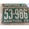 Image 2 : 2 Matching 1929 MB License Plates
