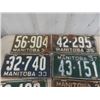 Image 2 : 9 MB License Plates - 1930 - 1950