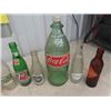 Image 2 : 10 Pop Bottles ; Beehive Orange Crush, Kik, Wynola, Arctic  plus others Including 64oz Coca-Cola