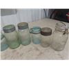 Image 2 : 12 Old Sealers Quart + Pints; Crown, Ball, Perfect, Amazon, Deckers