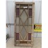 Image 1 : Stained Glass Window 19" x 44"