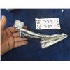 Image 8 : 2 Chrome Naked Lady Hood Ornaments - One with Wing - One Missing Wings 8.5" - 9" Long