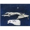 Image 1 : Greyhound Dog Hood Ornament 9.5" Long