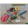 Image 1 : Toronto Blue Jays Autographed Ball, Desert Storm Cards, Tube Full of Pogs, Baseball Cards, Mechanica