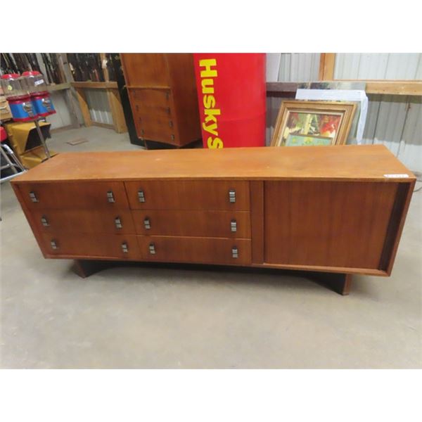 Teak Credenza 18" x 28" x 78"