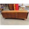 Image 1 : Teak Credenza 18" x 28" x 78"