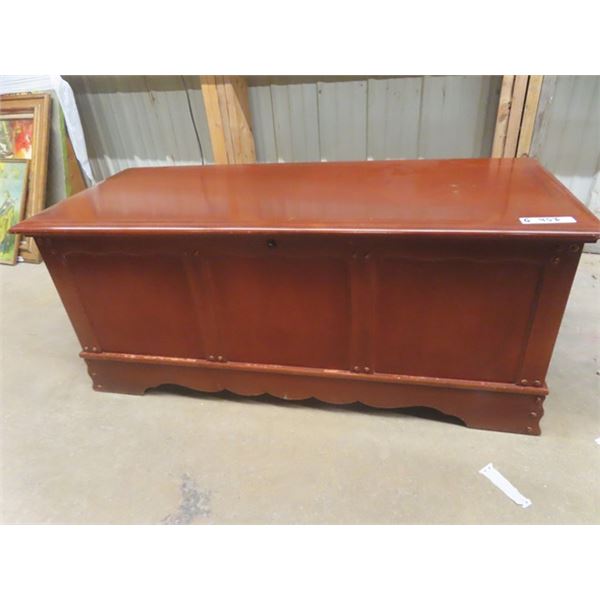 Lane Cedar Chest with Key & Fold Out Top Shelf - comes with Pamphlets 19" x 21" X 48"