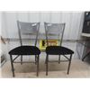 Image 1 : 2 Kitchen/Bistro Chairs with Coffee Cup Design on Back Rest