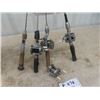 Image 2 : 4 Vintage Fishing Rods + Reels