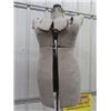 Image 2 : Vintage Dress Form - Stands 60" Tall