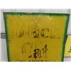 Image 2 : 1955 Black Cat Tin Sign 20" X 27"