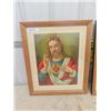 Image 2 : 2 Older Religious Framed Prints 22.5" x 27"
