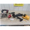 Image 1 : Bosch Cordless Circular Saw, Mastercraft 3/8" Cordless Drill, Mastercraft Sawzall, Mastercraft Flash